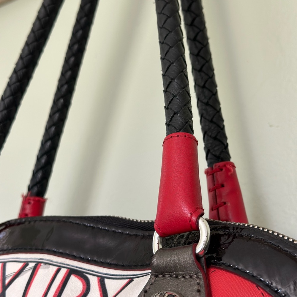 Brighton Red and Black Tote Bag - Picture 7 of 11